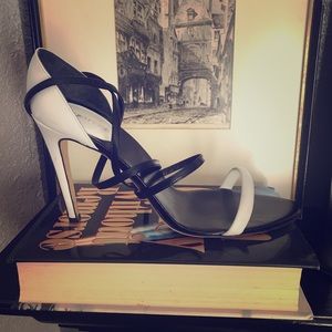 Black and White Sergio Rossi high heel